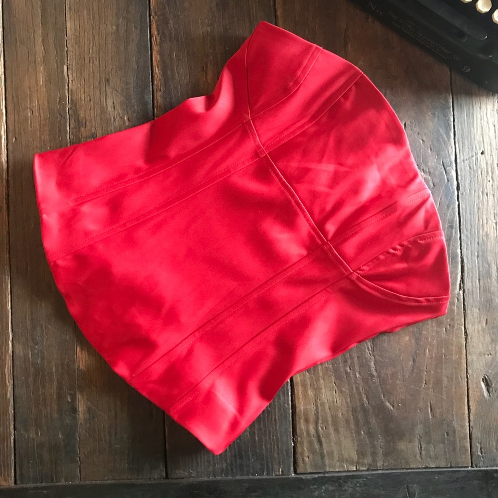 H&M Red Corset